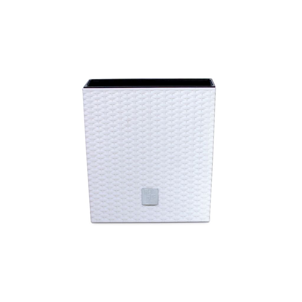 nabbi Blumentopf aus Kunststoff DRTS225L 22,5 cm - Weiß