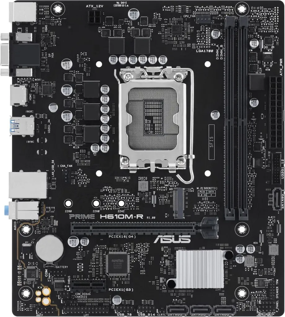 ASUS PRIME H610M-R-SI/LGA 1700/mATX