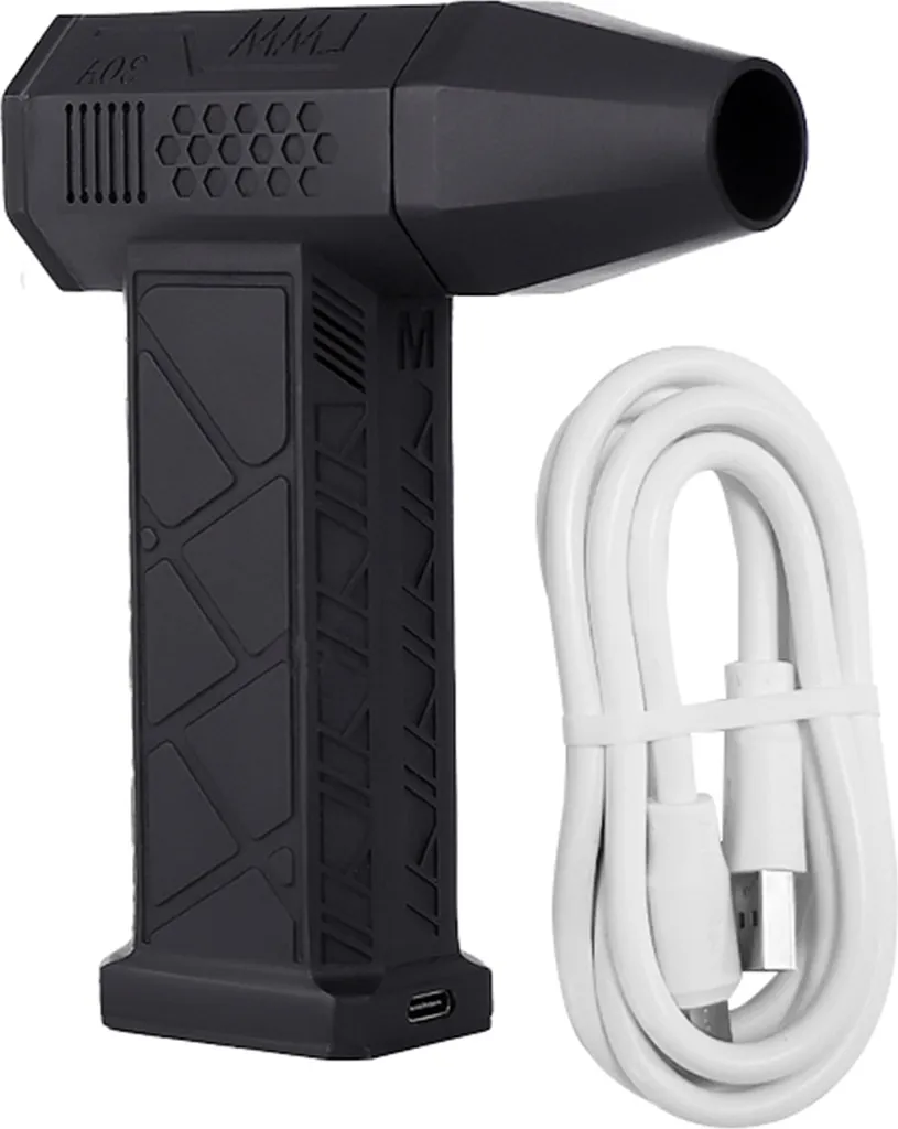 Dépoussiéreur Électrique Rechargeable Air Duster Turbo à Haute Pression