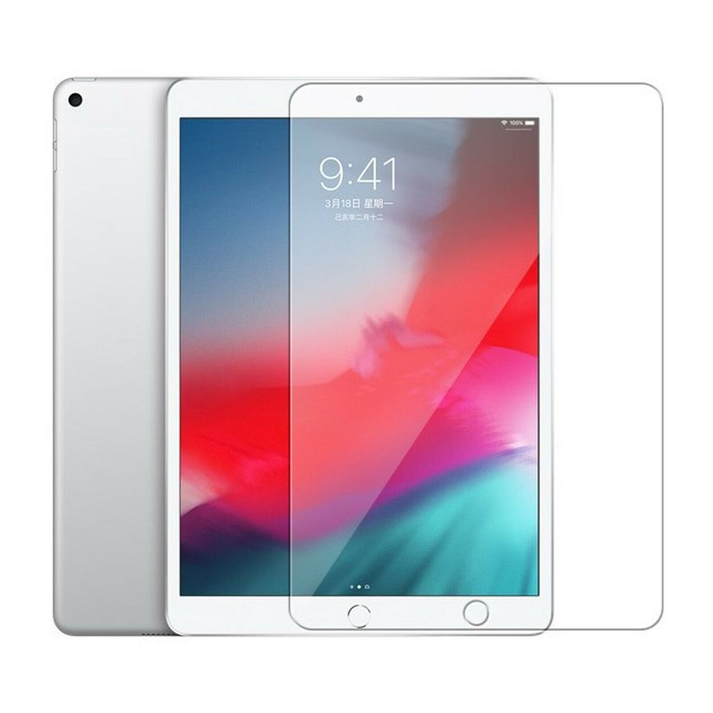 Hartglas Folie kompatibel mit Apple iPad Tablet Echtglasfolie 9H Hart Glas Echt iPad Air 3 (A2152/A2153)
