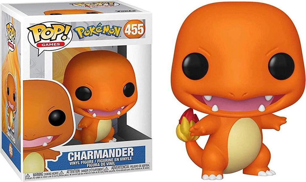 Pokemon POP! Games Vinyl Figur Charmander (EMEA) 9 cm Produktbild 10