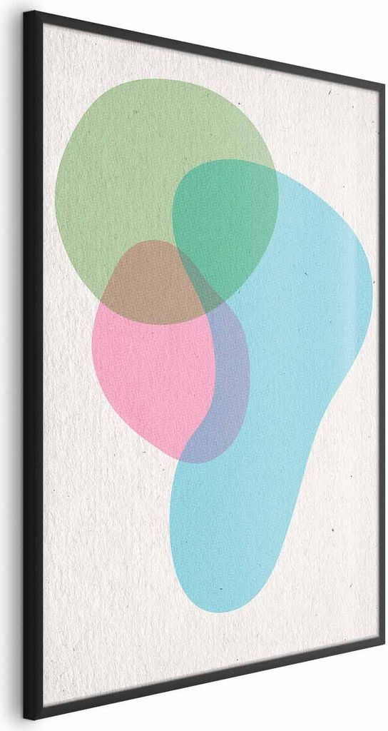 Posterpapier Poster - Colorful Spots 40x60 cm Abstrakt a-A-0385-ao-a