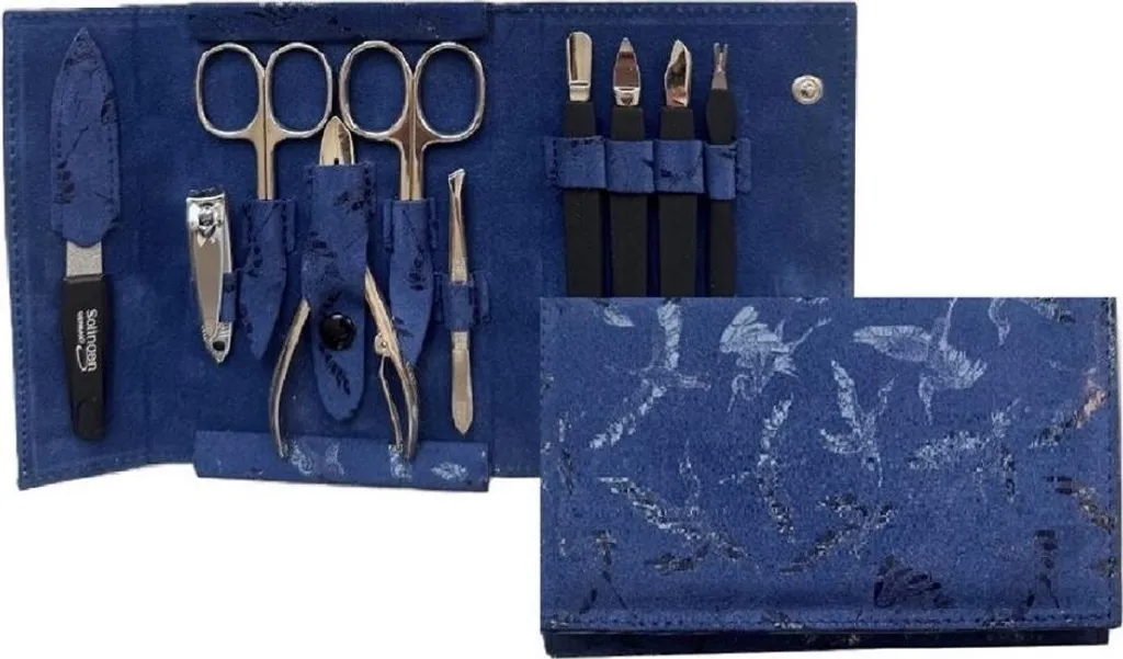Trousse de manucure complète avec 10 accessoires de soin pour les ongles