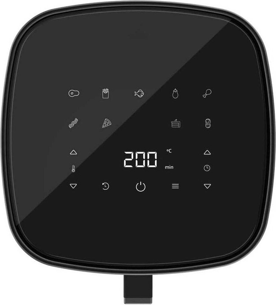 Cecotec Fritteuse de Luftfritteuse Oil Free de 5,5 L Cecofry Fantastik 5500 Pack, 1500 W, Edelstahl, 9 Menüs, Perfect Cook Technology, 80-200 Grad...