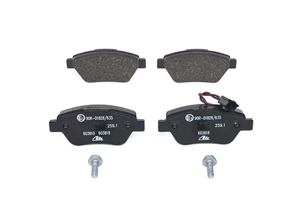 Plaquettes de frein avant pour Peugeot Bipper et Citroën Nemo utilitaire