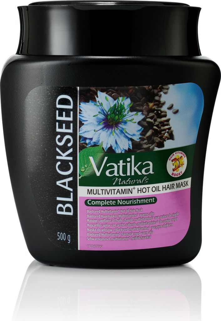 Dabur Vatika maska na vlasy Black Seed 500gr. Obrázok produktu 