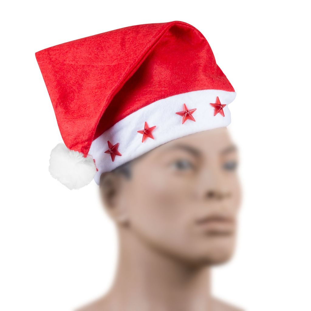 24 Stück Weihnachtsmütze Nikolausmütze Winter Mütze Produktbild 3