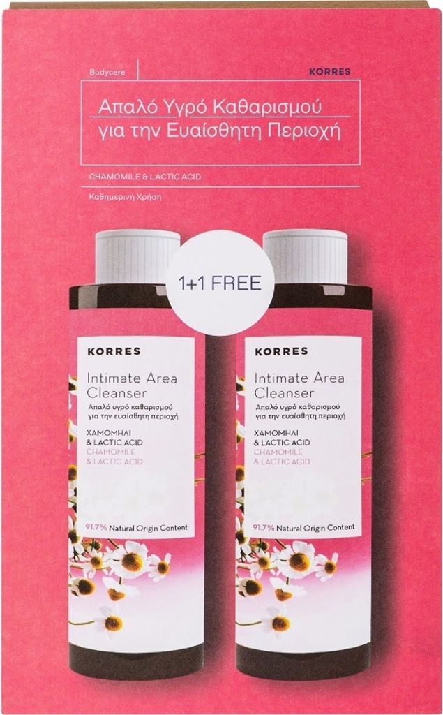 Korres Heřmánek a kyselina mléčná na intimní partie 250 ml Obrázek produktu 