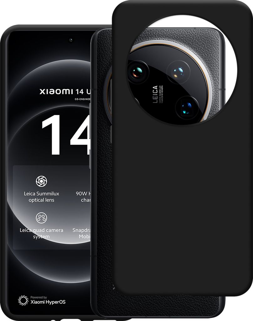 Hülle Xiaomi 14 Ultra Schutzhülle - Cazy - Schwarz