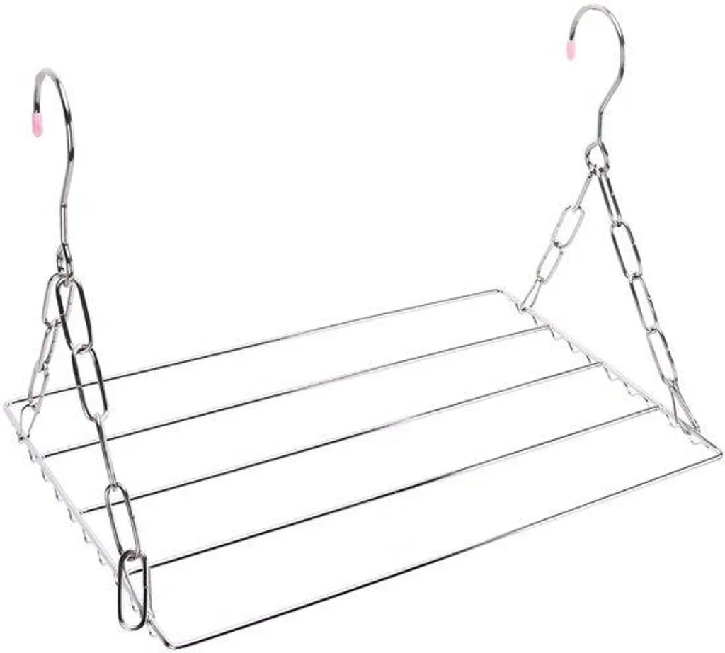 Etendoir à linge de balcon 40cm - Petit séchoir suspendu pour lingerie fine