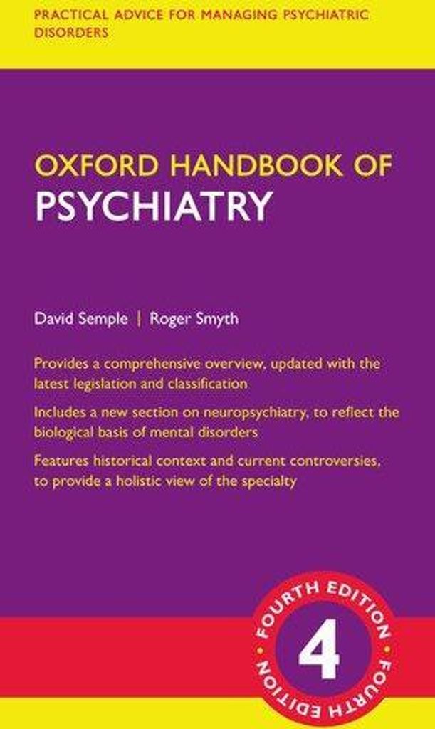 Oxford Handbook of Psychiatry