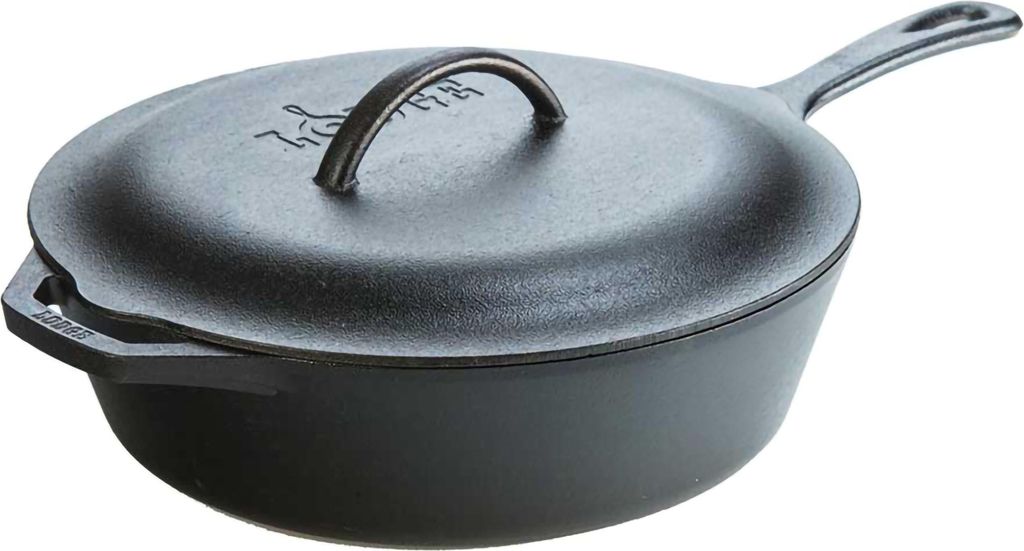 Poêle à frire Lodge en fonte avec couvercle 30 cm Image du produit 