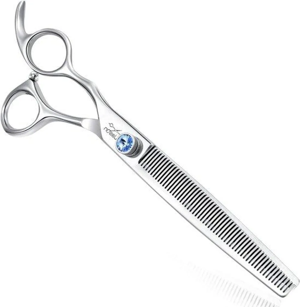Ciseaux de toilettage 7,5 pouces 56 dents pour effilage chien et chat