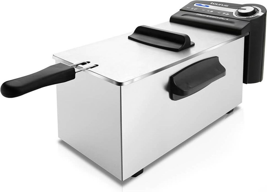 Taurus 973947000 Single 4 L Self Contained 2200 W Friteuse Schwarz, White