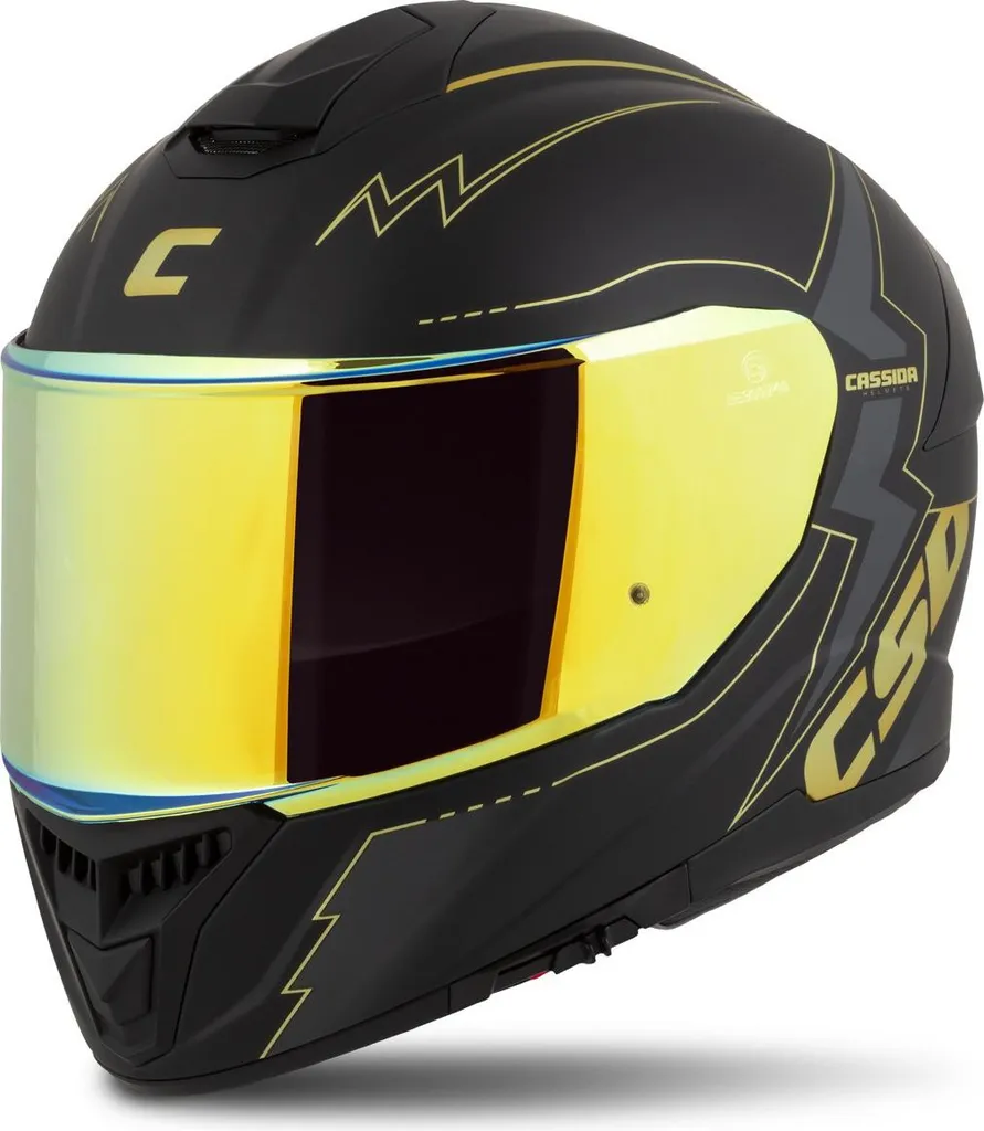 Casque de Moto Intégral GT 2.1 Flash Cassida Gris Foncé Taille 2XL