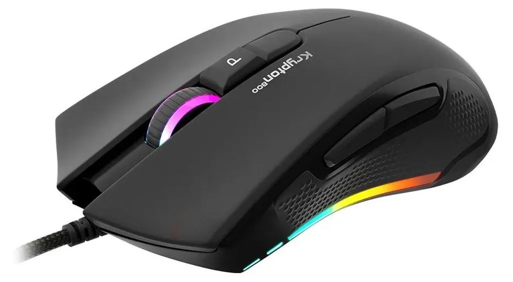 Souris pour le jeu vidéo GENESIS Krypton 800 ambidextre noire 8000fps - 3