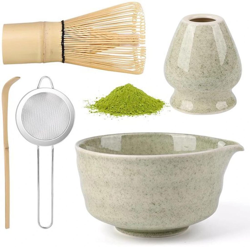 Ibenzoa Komplettset zur Zubereitung von traditionellem Matcha-Tee mit Zubehör
