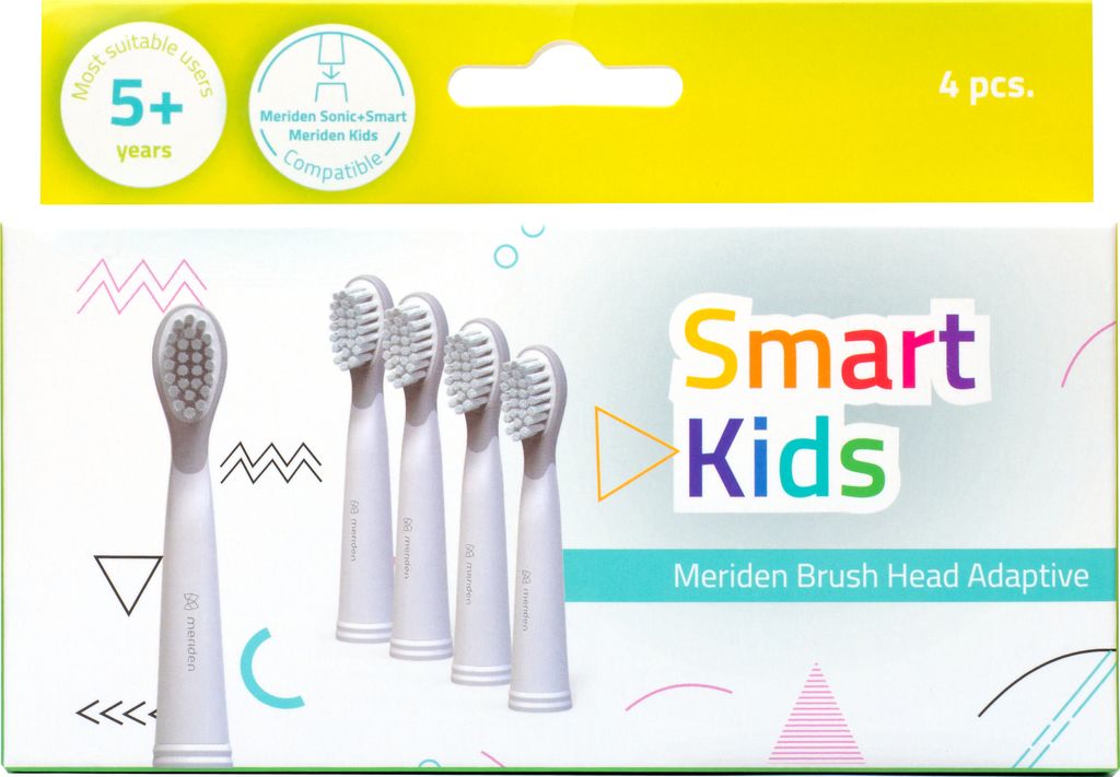 ADAPTIVE Aufsätze Meriden 5+ Aufsätze für Schallzahnbürste Meriden Smart Kids