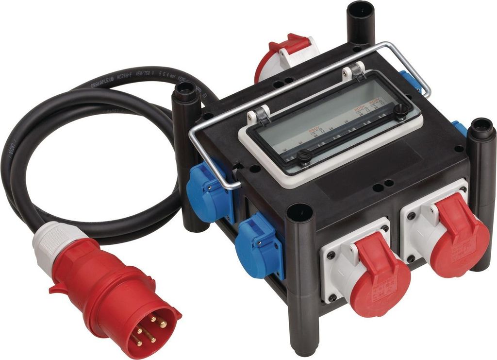 Brennenstuhl Kompakter Stromverteiler CEE32A+2x16A 4x230V