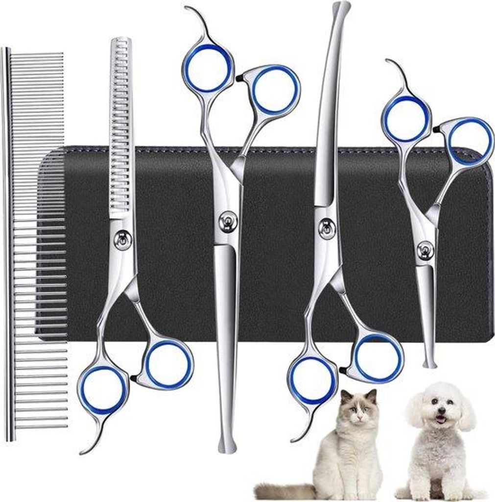 Famanu 6-in-1 hondenknipset met afgeronde punt - Productafbeelding 