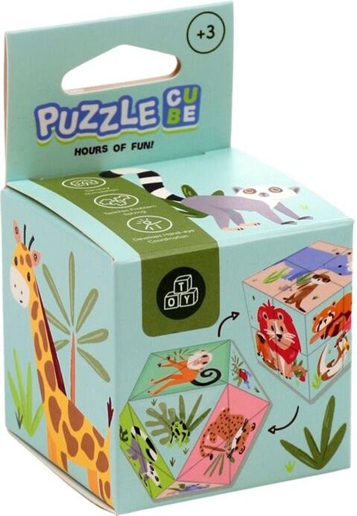 Zooniverse Puzzle-Würfelspielzeug