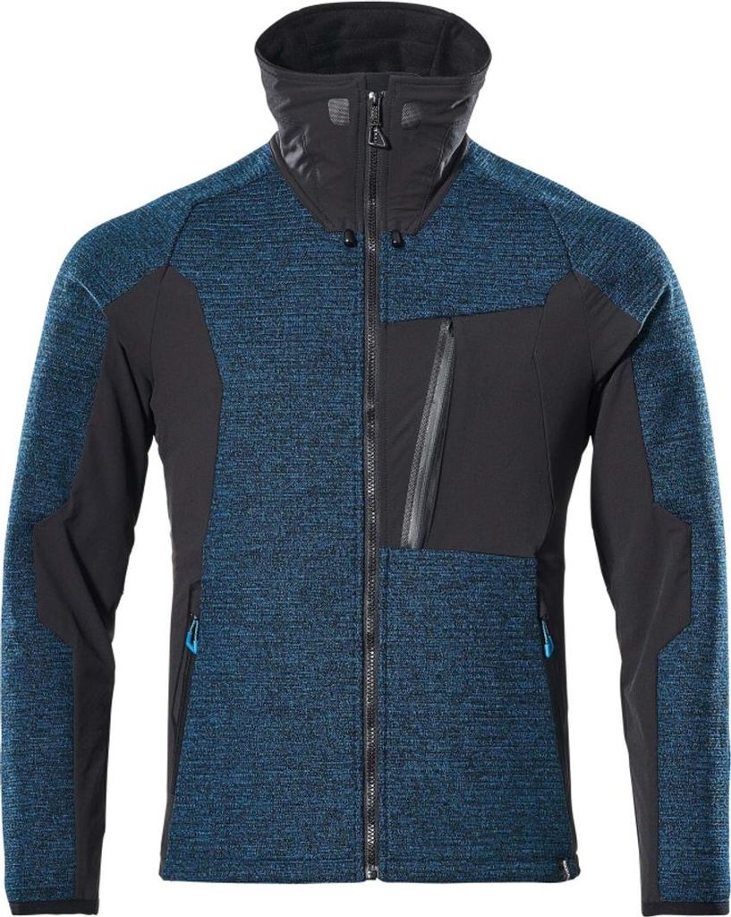 Mascot ADVANCED Strickjacke mit Membran Gr. L dunkelpetroleum/schwarz