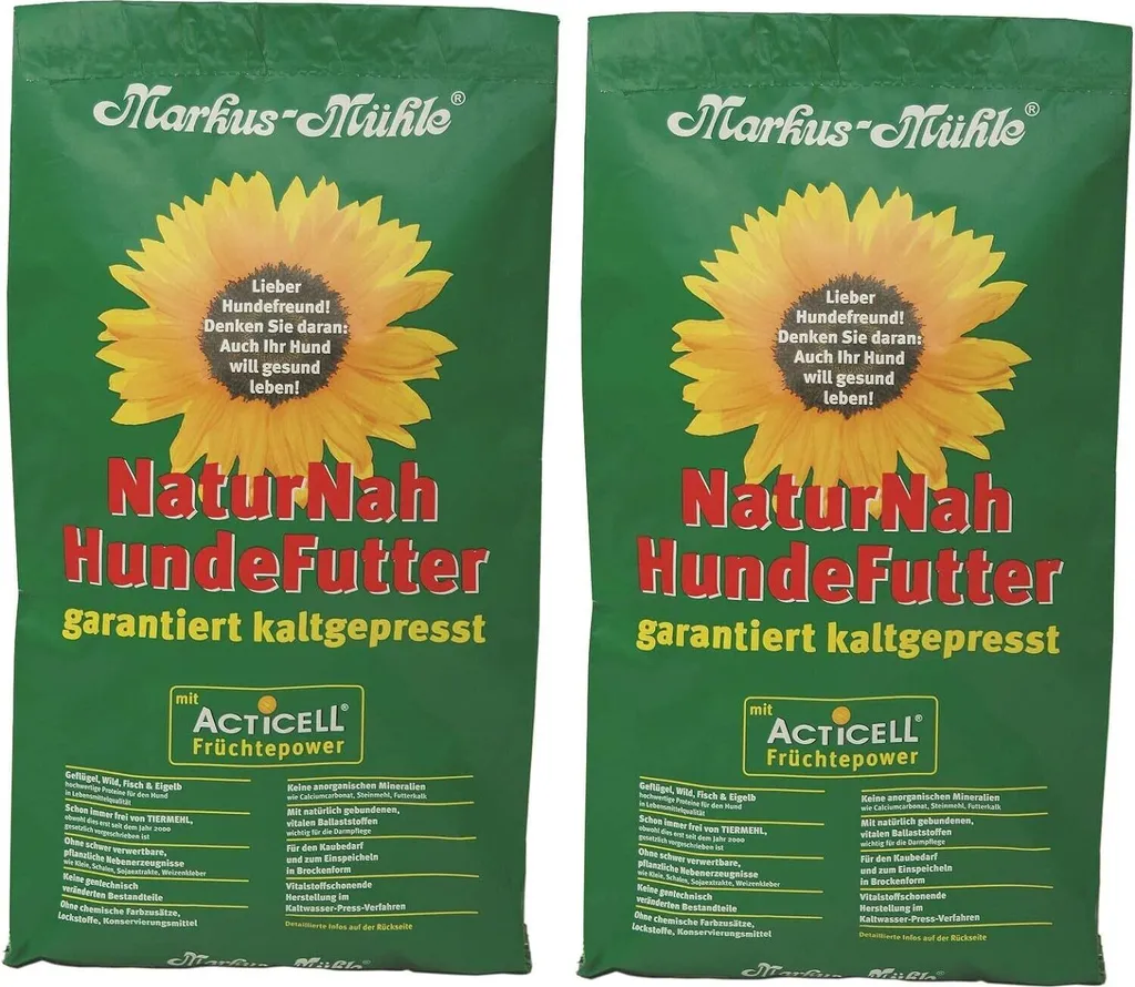Croquettes Markus Mühle 15kg sans additifs - Riche en protéines pures