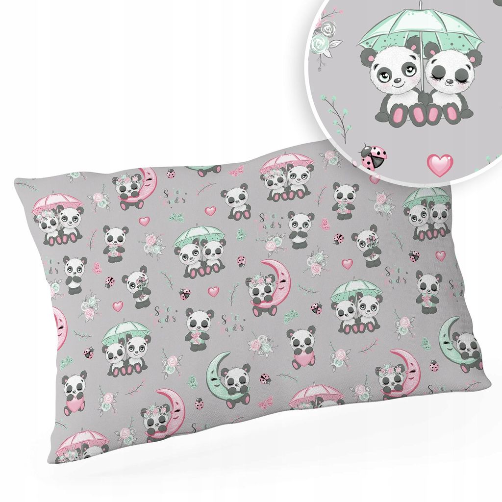 Kinder Kopfkissen 40x60 cm – Kleinkind Kissen – Antiallergisch – 100% Baumwolle