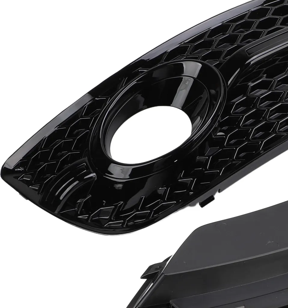 Cache Grille Antibrouillard 8R0807682A : Protection et Look Noir Glossy
