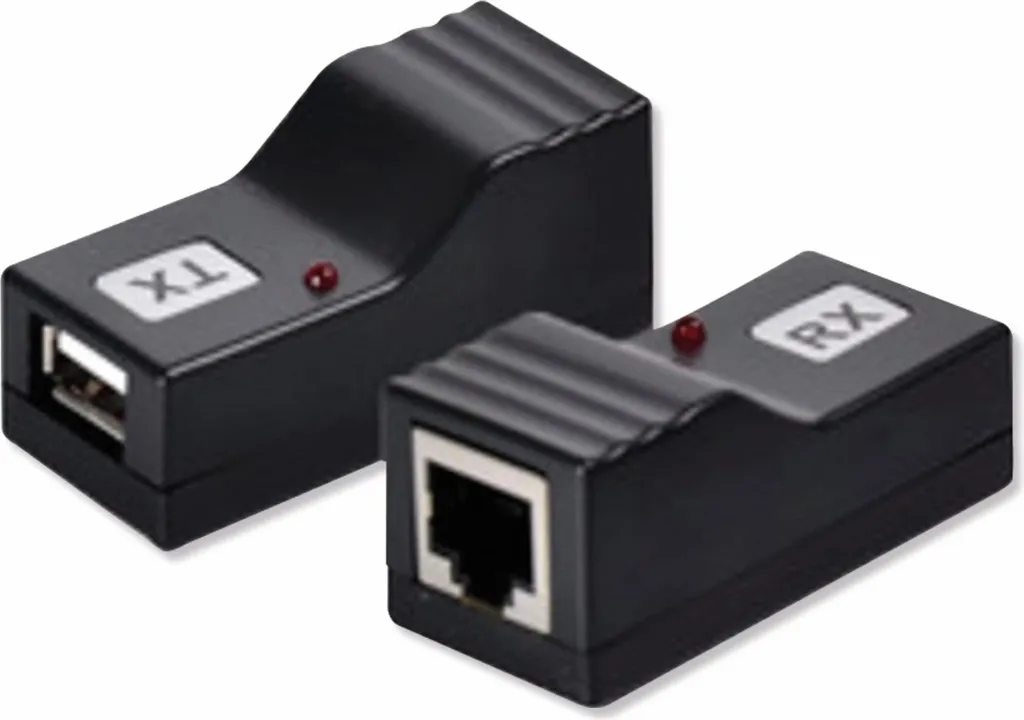 S/CONN estensione USB a massima connettività SET tramite cavo Cat 5e / Cat 6 fino a 50 m, senza necessità di alimentatore (75608)
