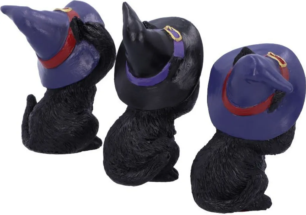 Statue Chat Noir de Qualité Nemesis Now - Objet Déco Durable et Incassable