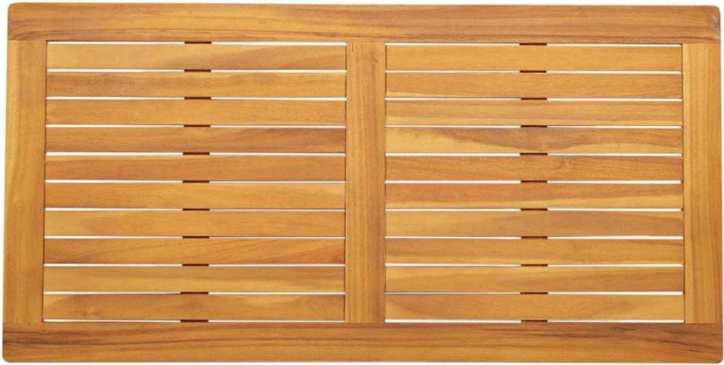 vidaXL Tischplatte Öl-Natur 110 x 55 x 2 cm Massivholz Akazie