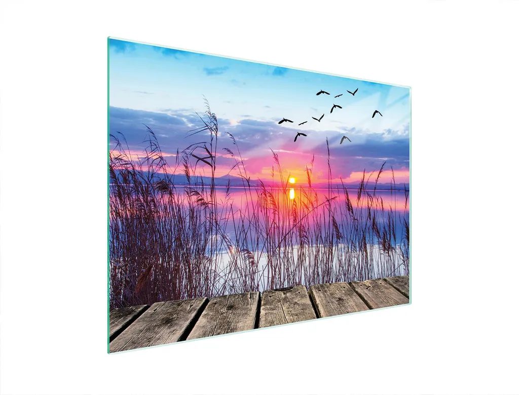 Tagliere in Vetro Temperato 40x30 Vista - Protezione Piano Cucina Igienica