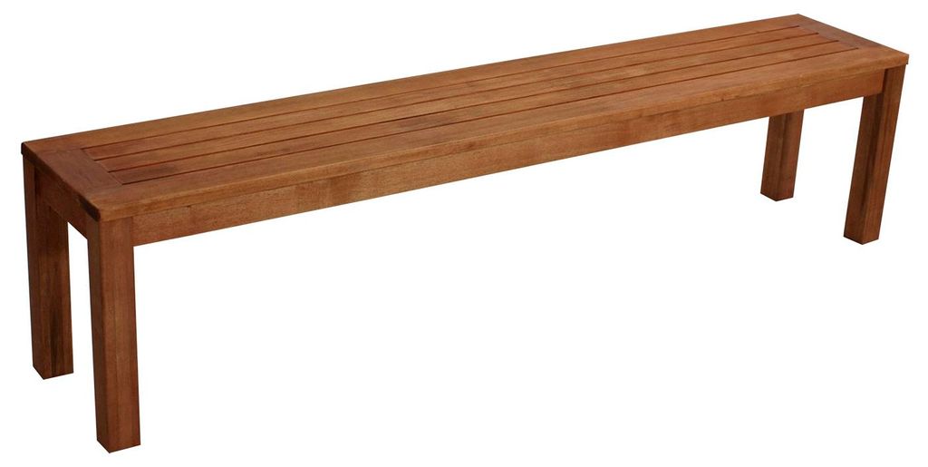 Bank 4-Sitzer Eukalyptus Braun Produktbild 