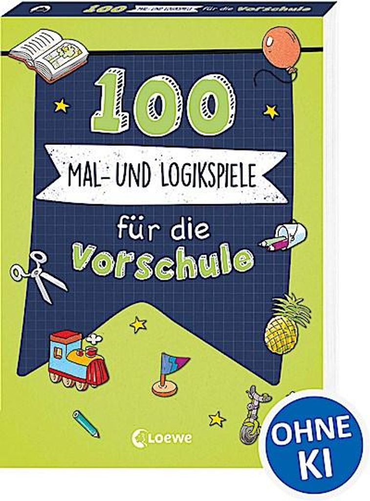 100 Mal- und Logikspiele für die Vorschule Produktbild 
