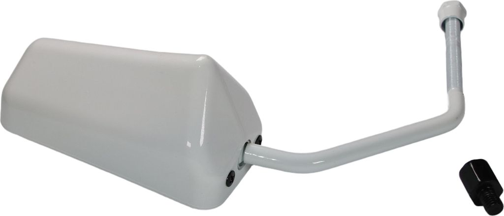 Maxtuned Spiegel Rückspiegel F1-Optik Universal M8, weiß