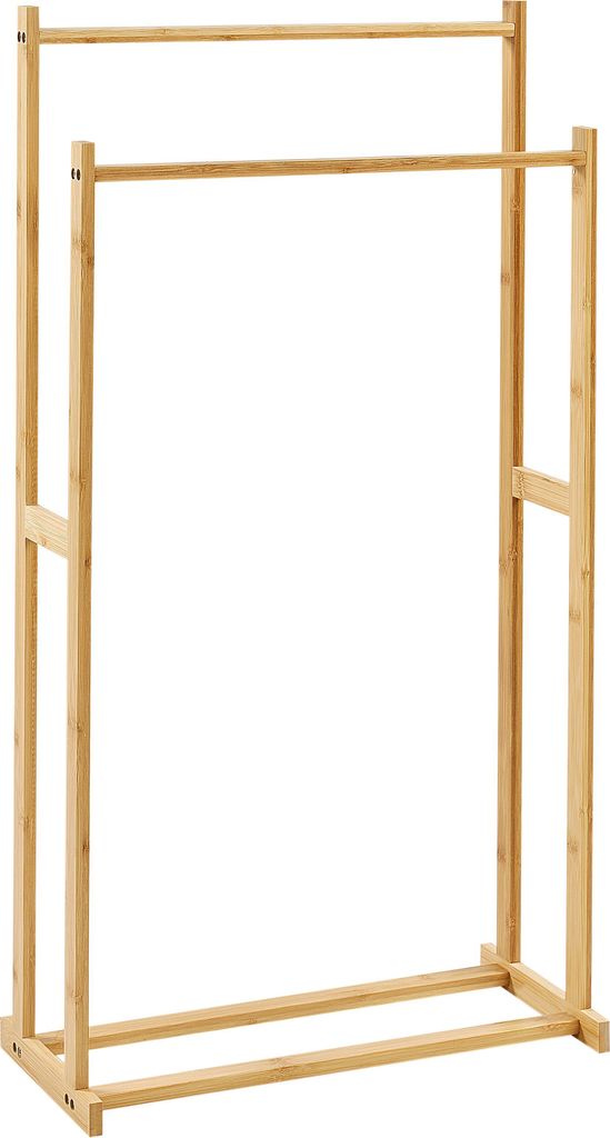 BELIANI Stojan na ručníky bambusový světle hnědá 45 x 84 cm Obrázek produktu 