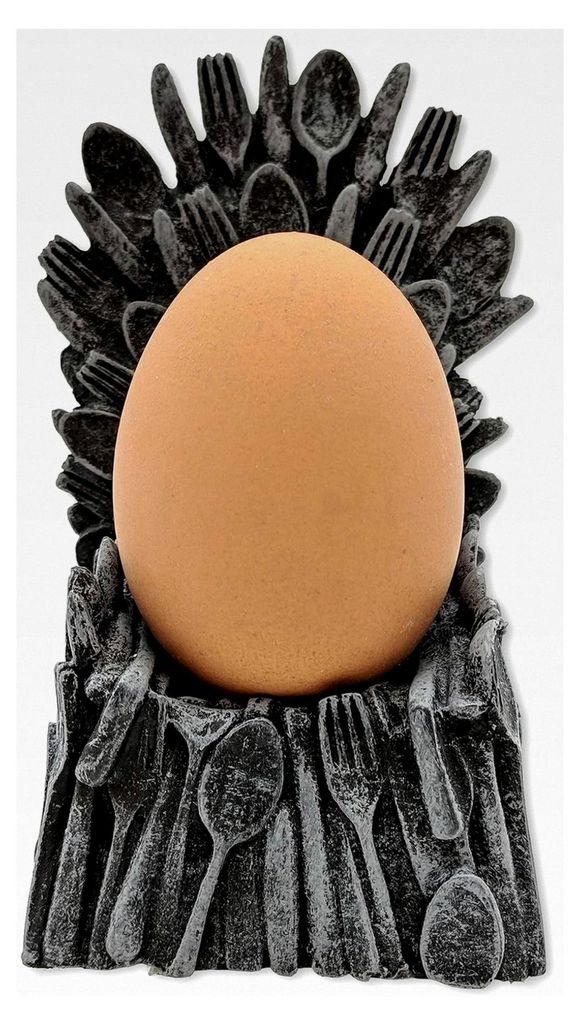 Eierbecher Republik Throne, Medium, GRAU