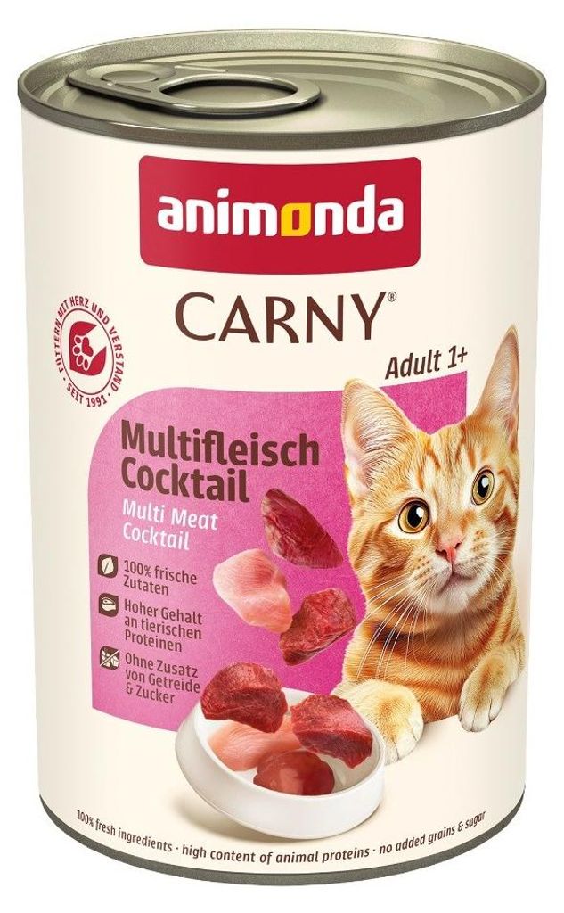 ANIMONDA Carny Adult smak: multi koktajl mięsny 400 Zdjęcie produktu 