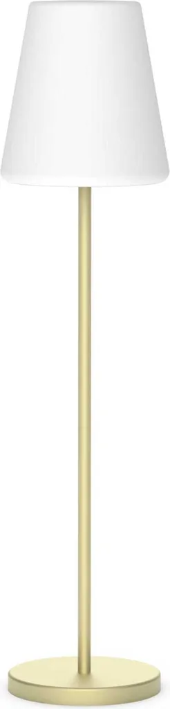 Lampadaire d'Extérieur LED Lola Slim 120 New Garden en Laiton Brossé