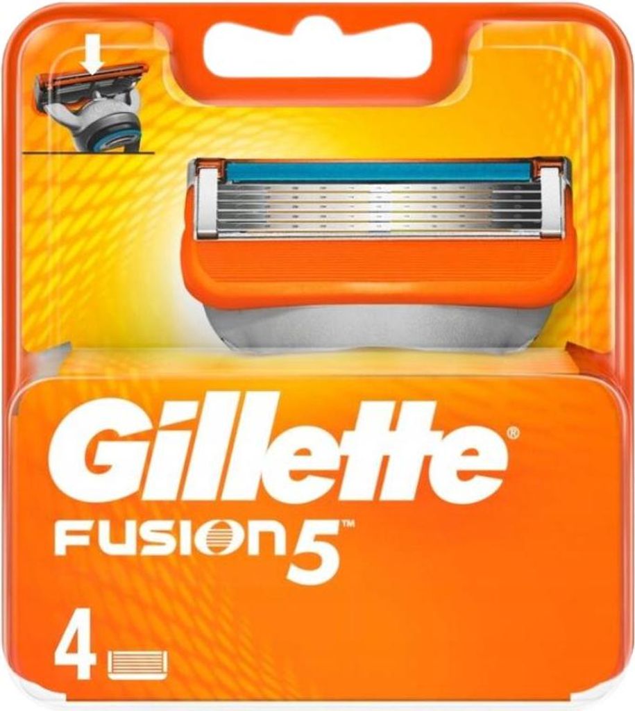 Gillette Fusion5 Rasierklingen-Ersatzkartuschen, 4 Stück Produktbild 
