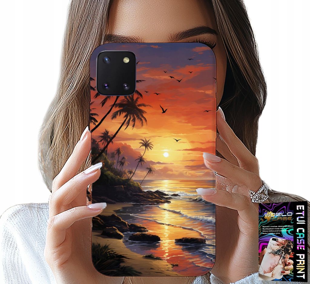 Hülle Für Samsung Galaxy A81 - Strand, Urlaub, Tropische Insel Hülle