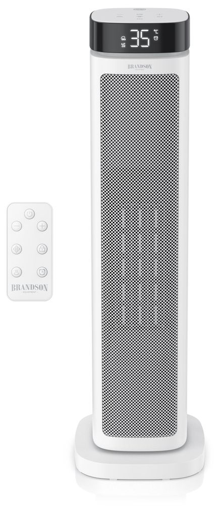 Grzejnik ceramiczny Brandson o mocy 2000 W, z technologią Zdjęcie produktu 