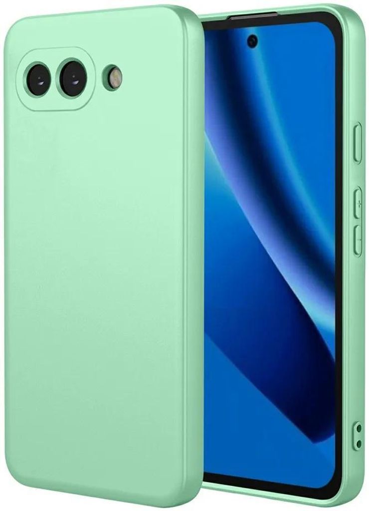 Hülle für Google Pixel 10a - Phonesta Soft Silk Silikon Back Cover - Matcha Grün