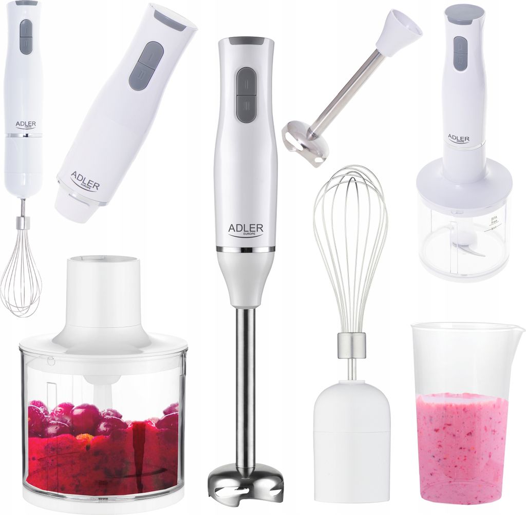 Stabmixer-Set Mischer Turbo Robo Multifunktional 800W