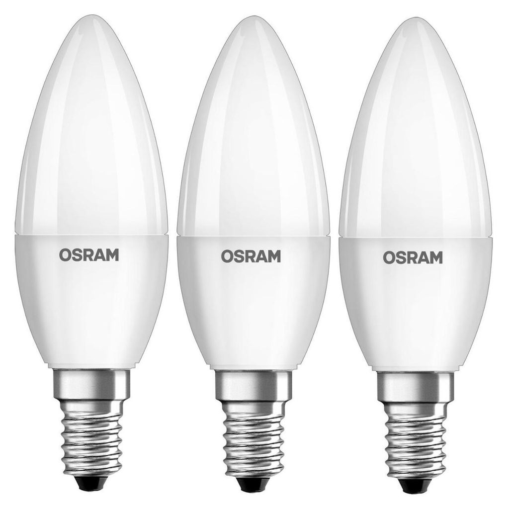 Žiarovka OSRAM LED VALUE CLB40 E14 4,9W/840 3balenie Obrázok produktu 