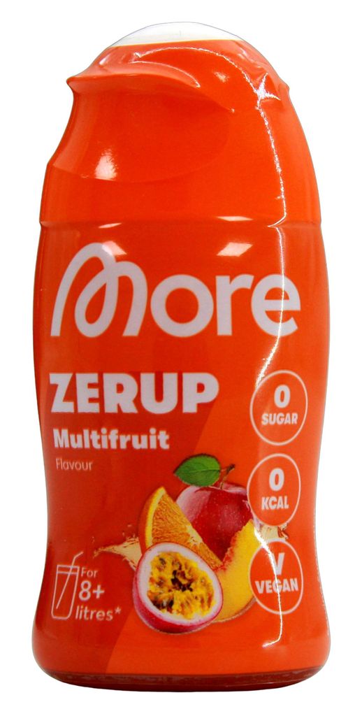 More Zerup Multifruit Flavour Getränkesirup Zero, 5er Pack Produktbild 