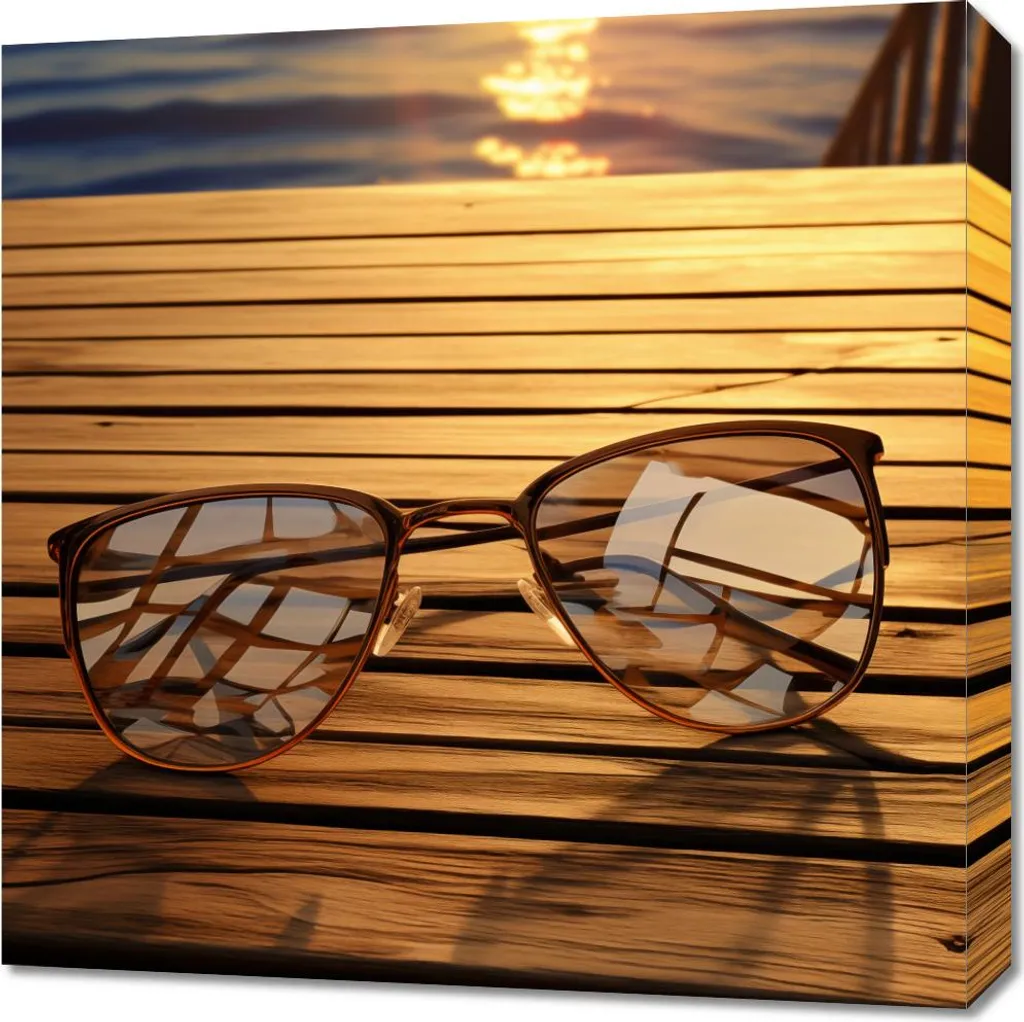Quadro 60x60 cm Estate riflessa