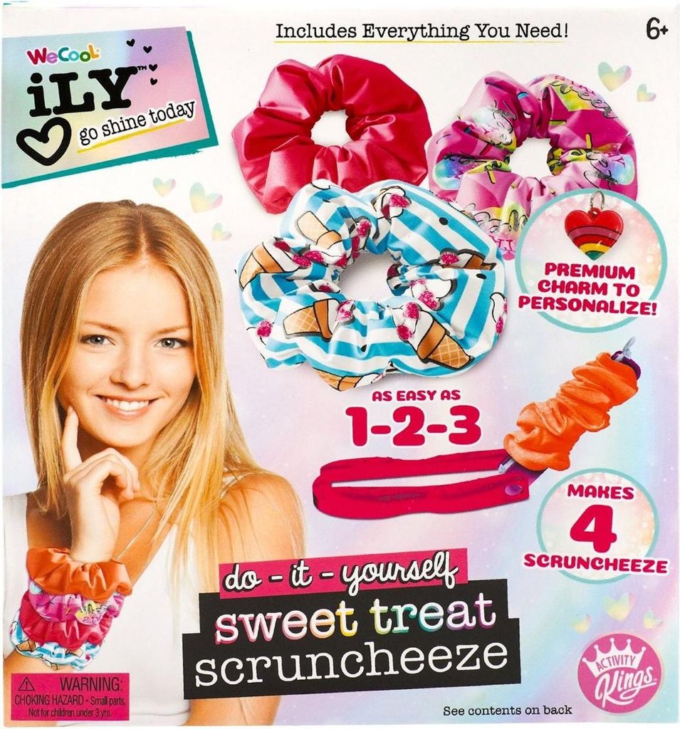 DIY Scruncheeze Set für kreative Haaraccessoires