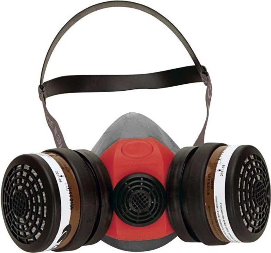 Semimaschera Climax 756 con filtro P3 (maschera di Immagine del prodotto 